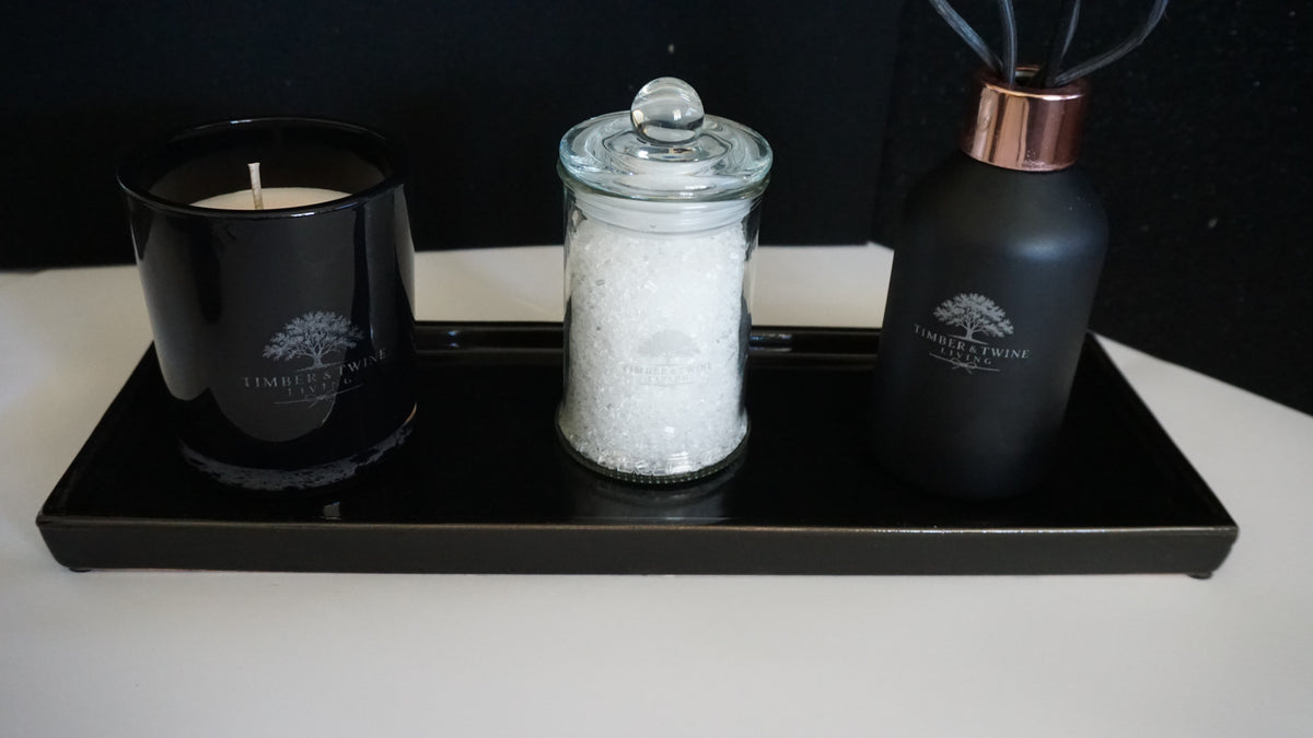 4pc Black Relaxation Set