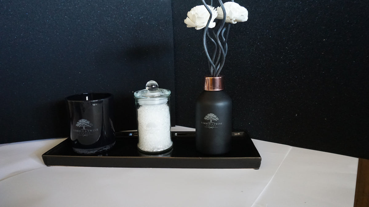 4pc Black Relaxation Set